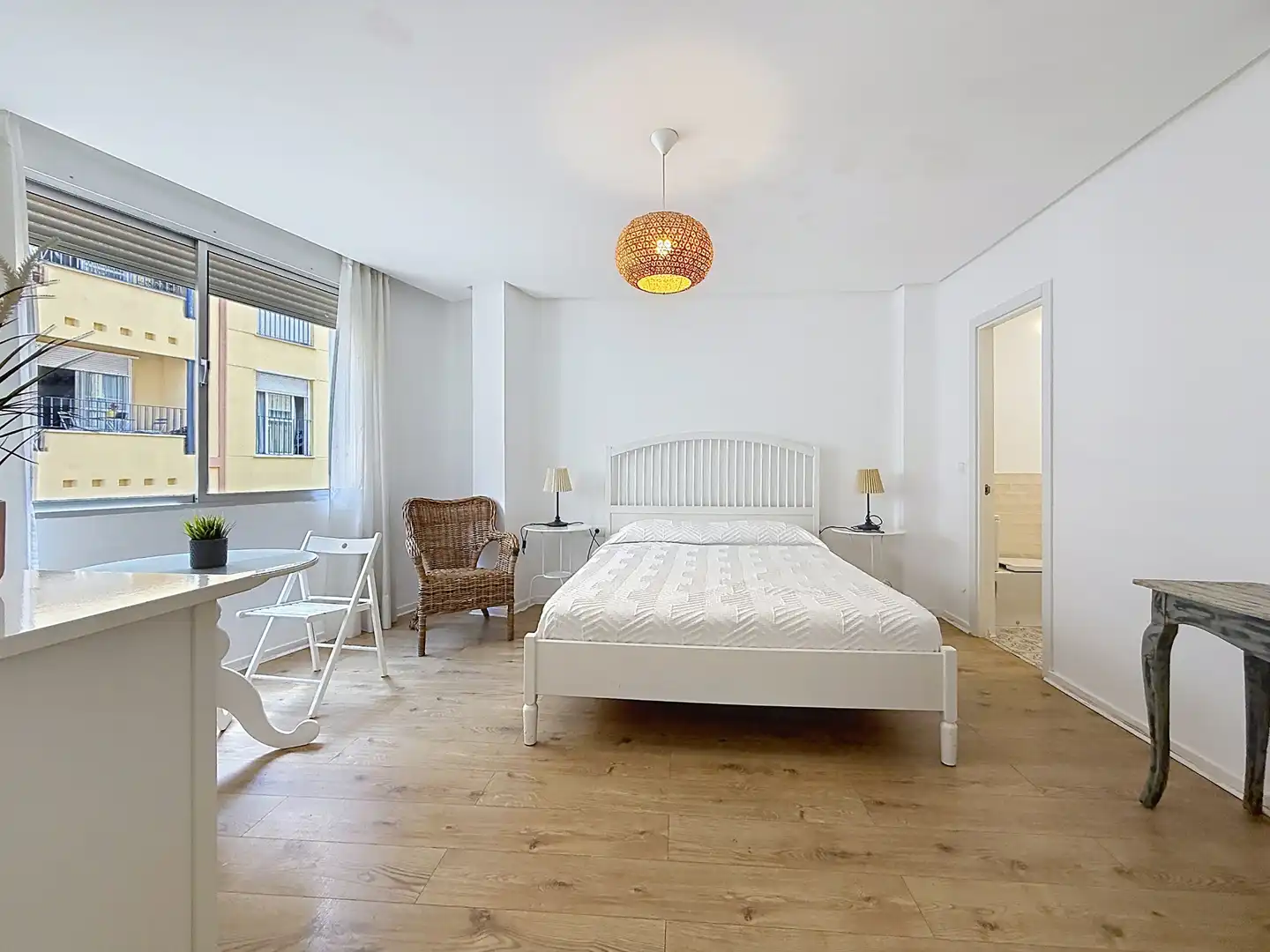 Bedroom of Houses for rent in Málaga  with Air Conditioner, Terrace and Furnished