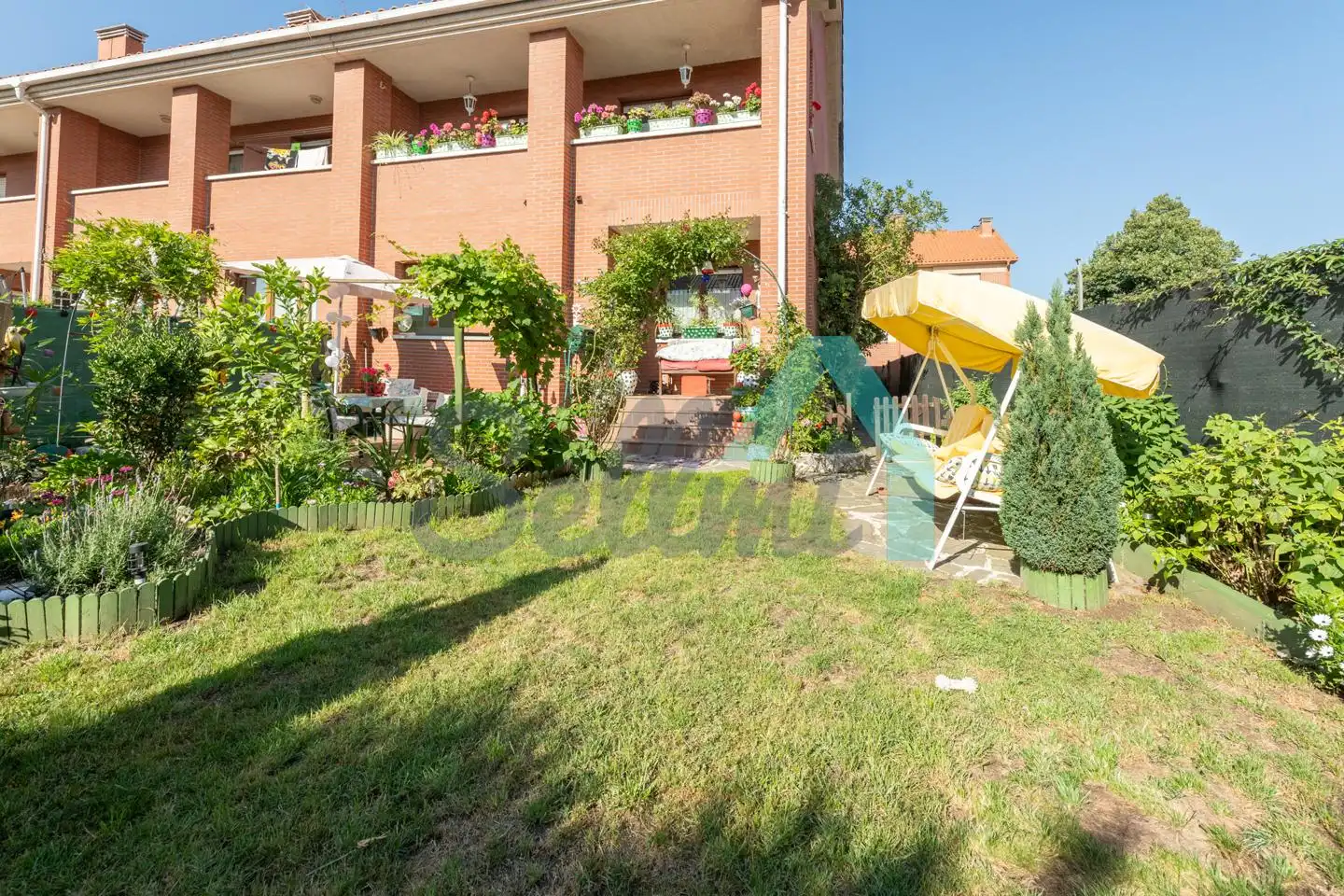 Garten von Wohnung zur untervermieten in Siero mit Heizung, Privatgarten und Parkett