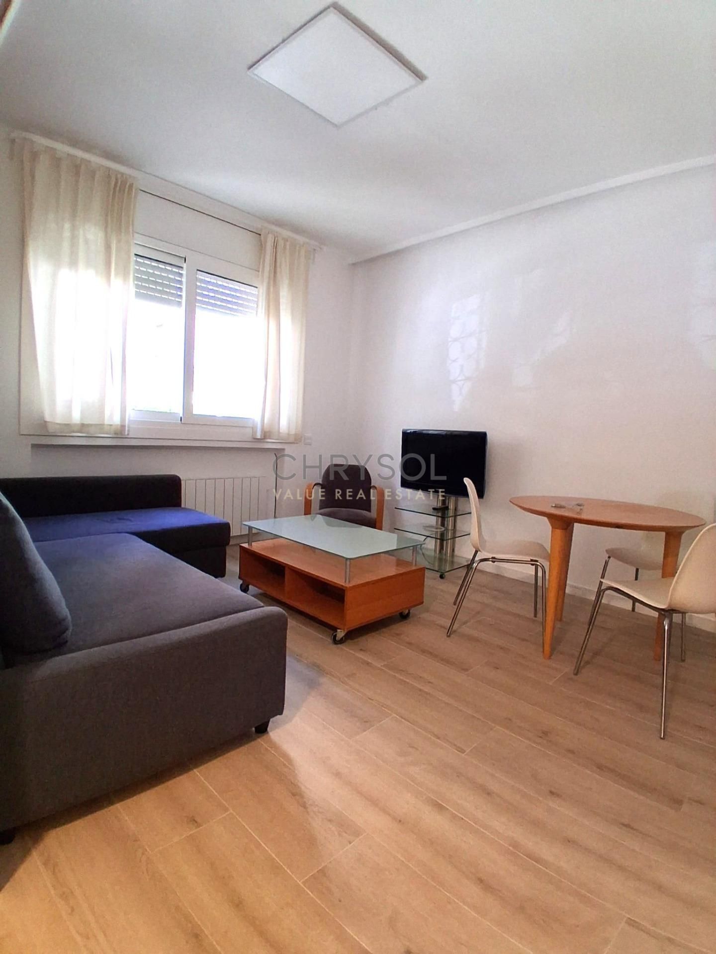 Sala d'estar de Loft de lloguer en  Barcelona Capital amb Calefacció i Parquet