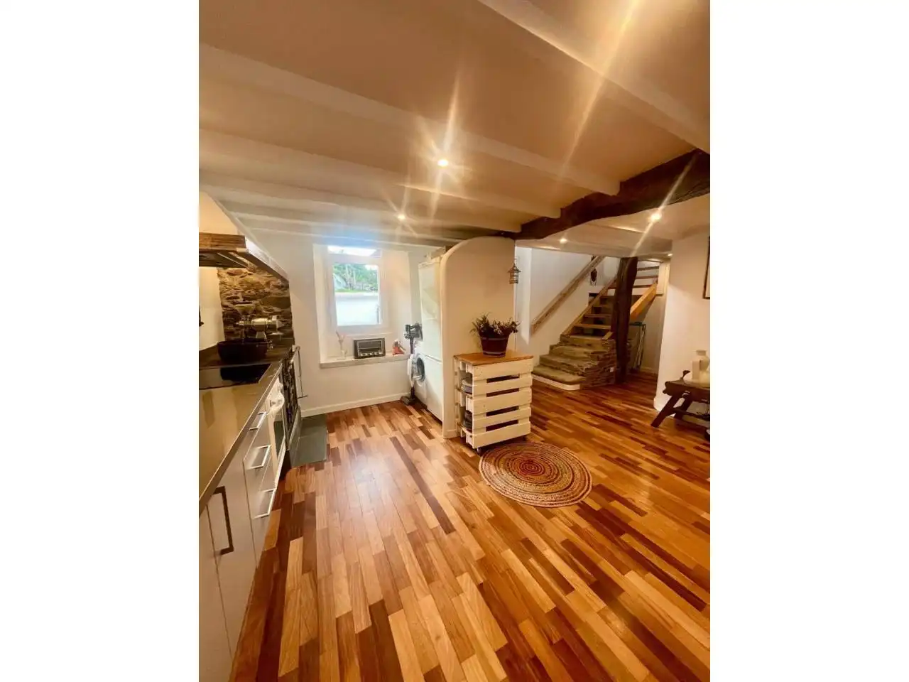 Haus oder Chalet zur Miete in Miño mit Heizung, Privatgarten und Schwimmbad