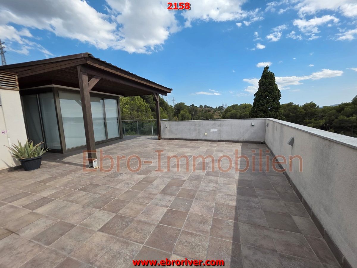 Terrace of Attic for sale in Tortosa  with Air Conditioner, Heating and Parquet flooring