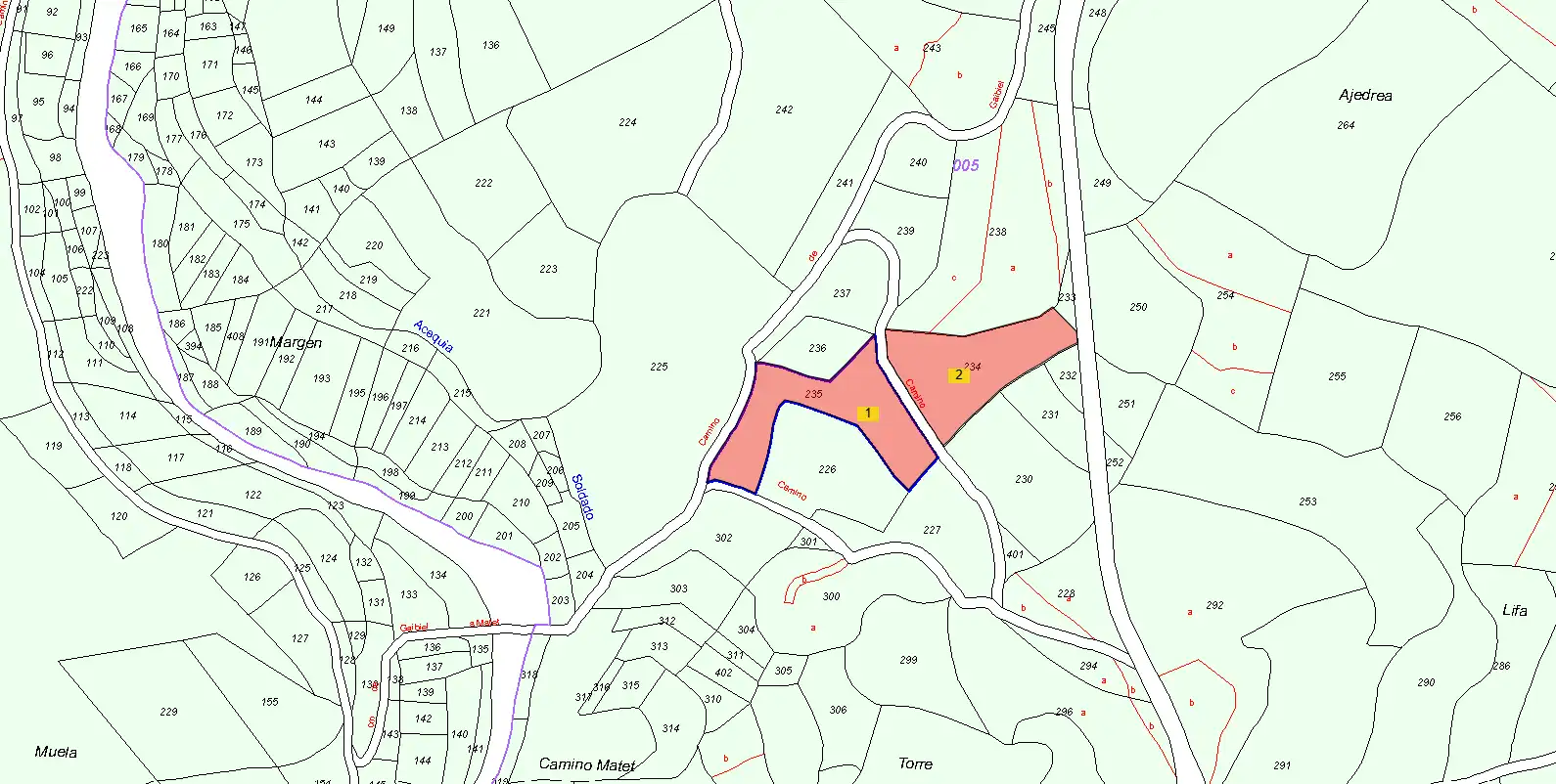 Land for sale in Gaibiel
