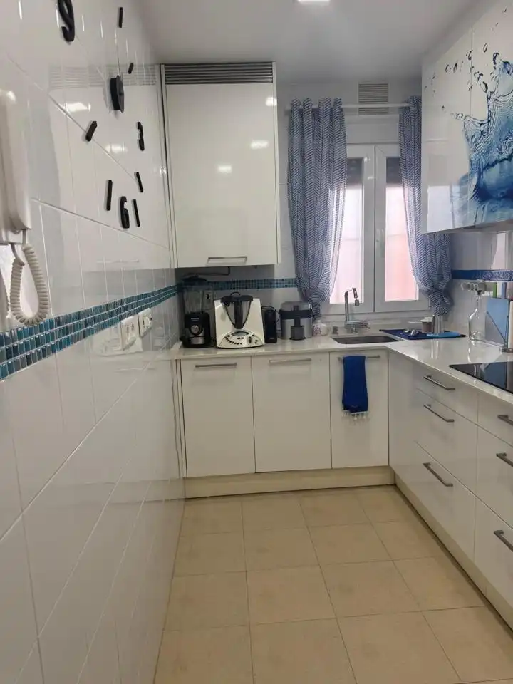 Cocina de Dúplex en venta en Sanlúcar de Barrameda con Aire acondicionado, Trastero y Amueblado