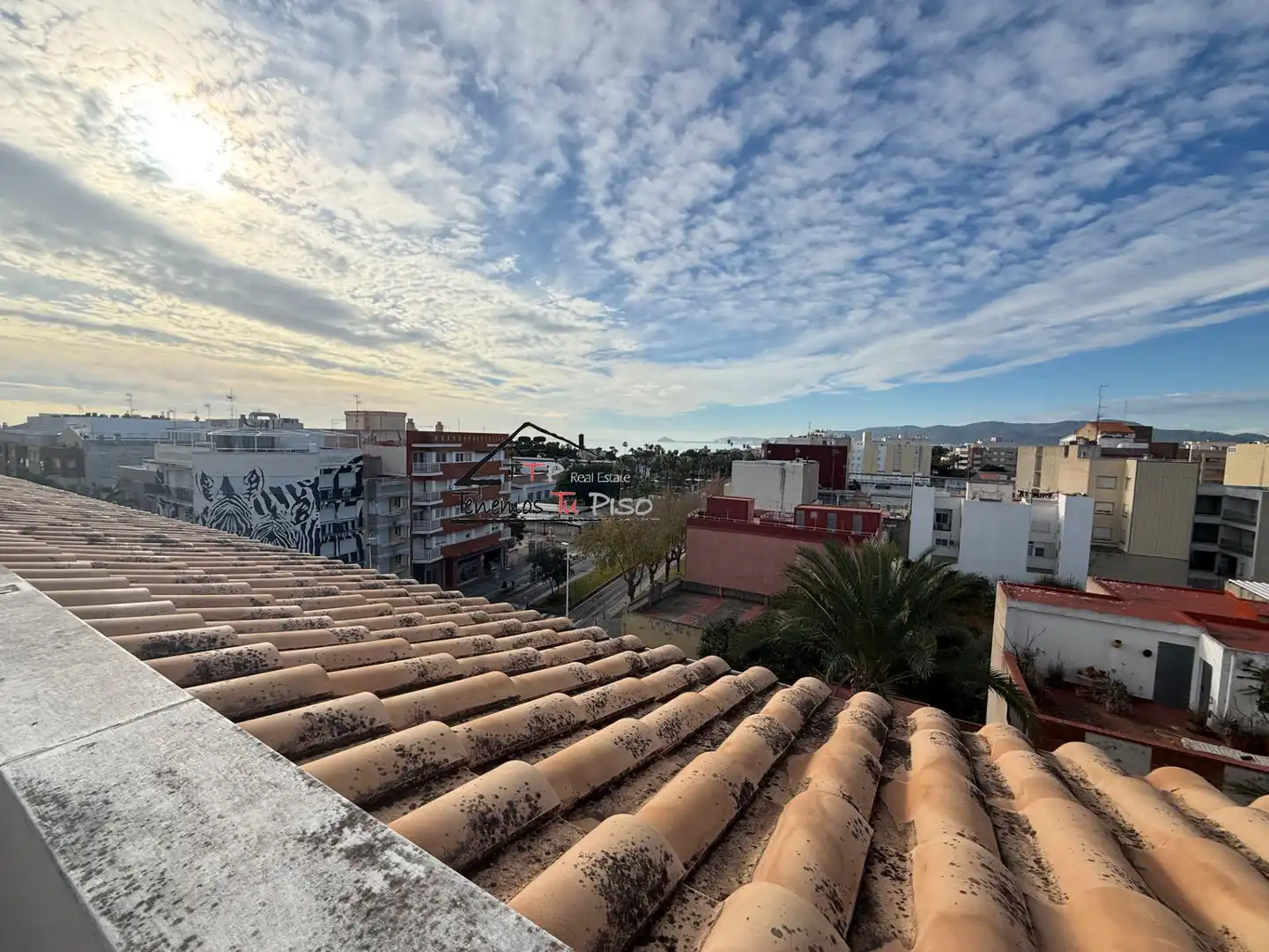 Außenansicht von Dachboden zum Verkauf in Benicarló mit Klimaanlage, Terrasse und Balkon