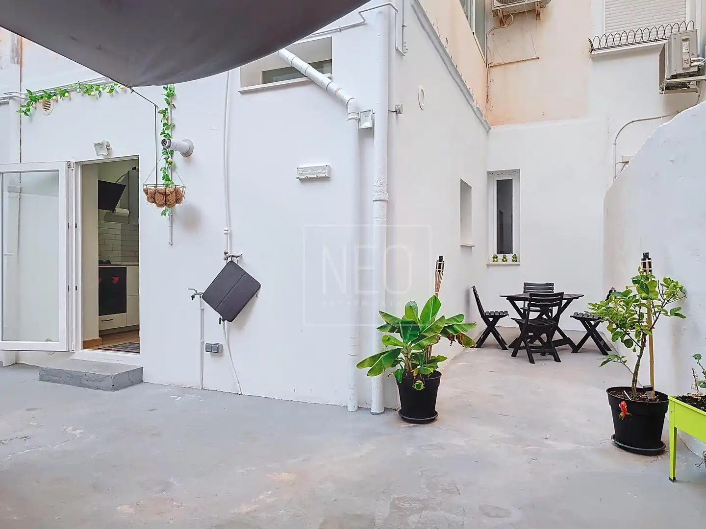 Terrace of Ground floor for sale in Dénia  with Air Conditioner and Parquet flooring