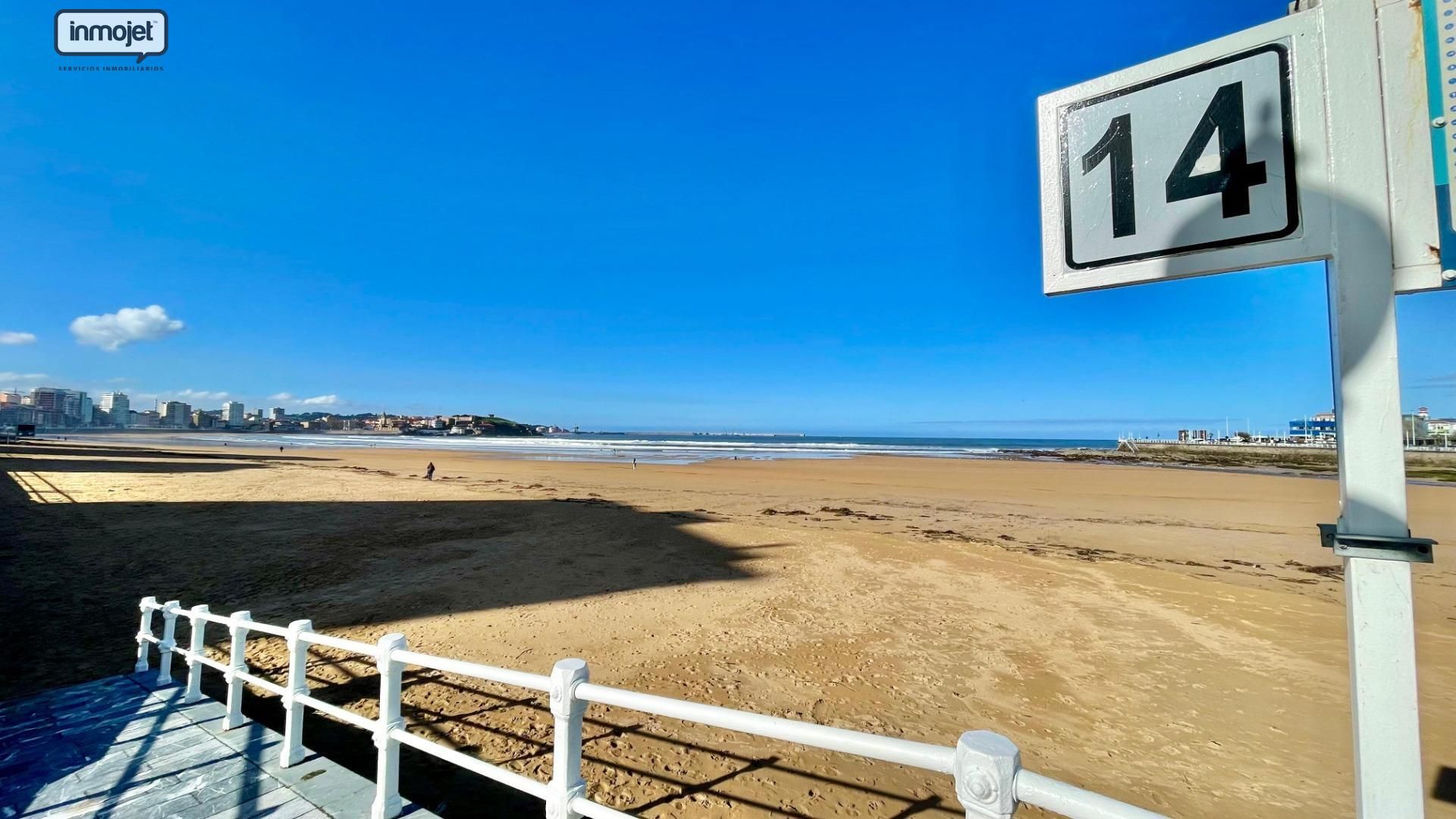 Exterior view of Flat for sale in Gijón   with Heating
