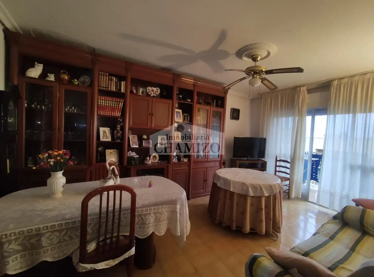 Sala de estar de Piso en venta en Villanueva de la Serena con Aire acondicionado, Amueblado y Balcón