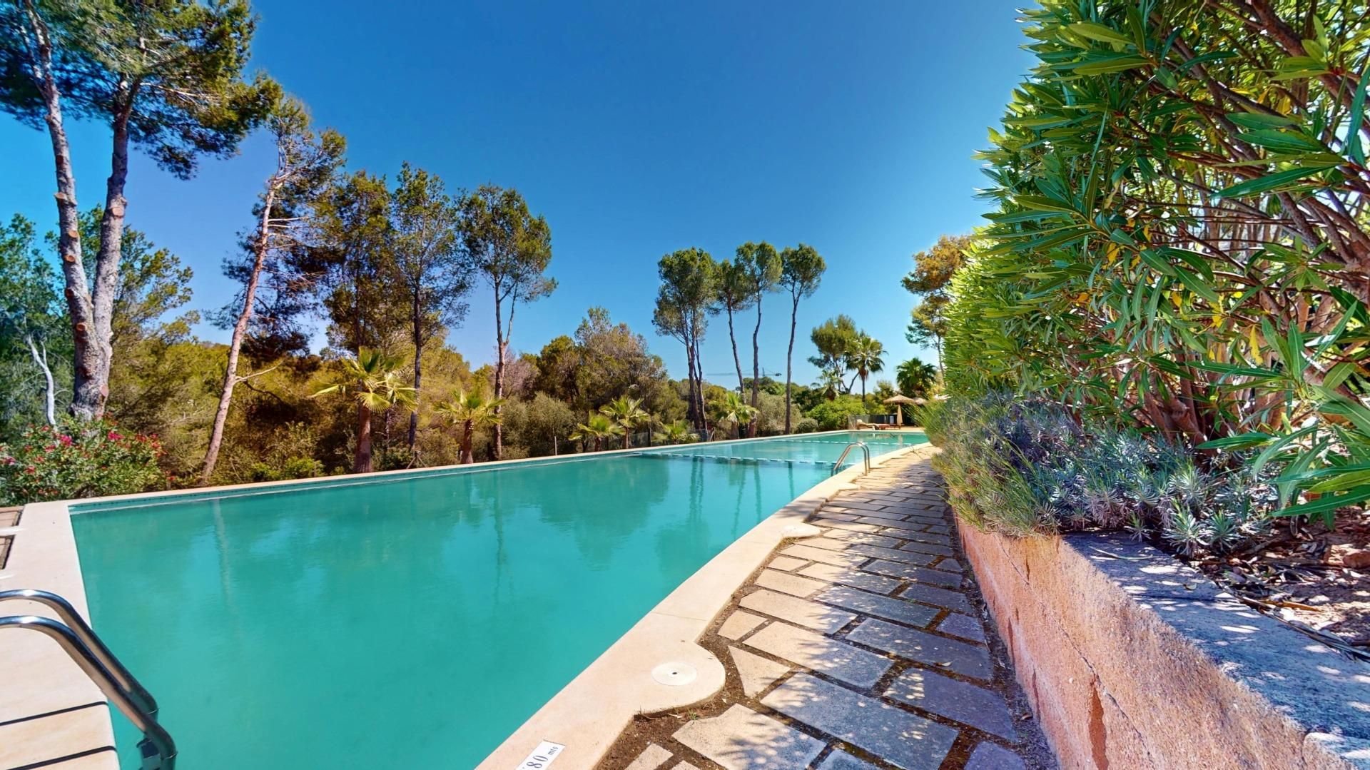 Piscina de Casa adosada en venda en Calvià amb Jardí privat, Terrassa i Balcó