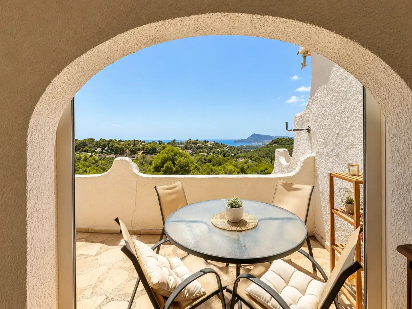Terraza de Dúplex en venta en Altea con Aire acondicionado, Terraza y Amueblado