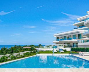 Swimming pool of Apartment for sale in Estepona  with Air Conditioner, Heating and Private garden