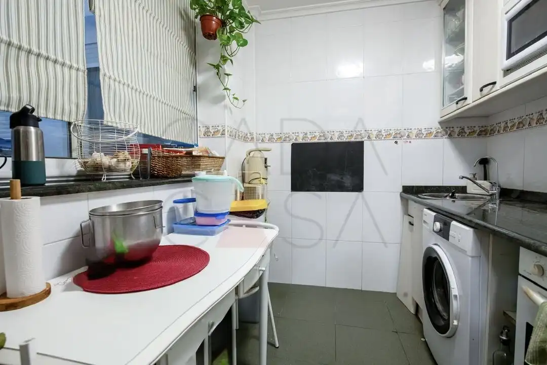 Kitchen of Flat for sale in Santander  with Heating, Storage room and Balcony