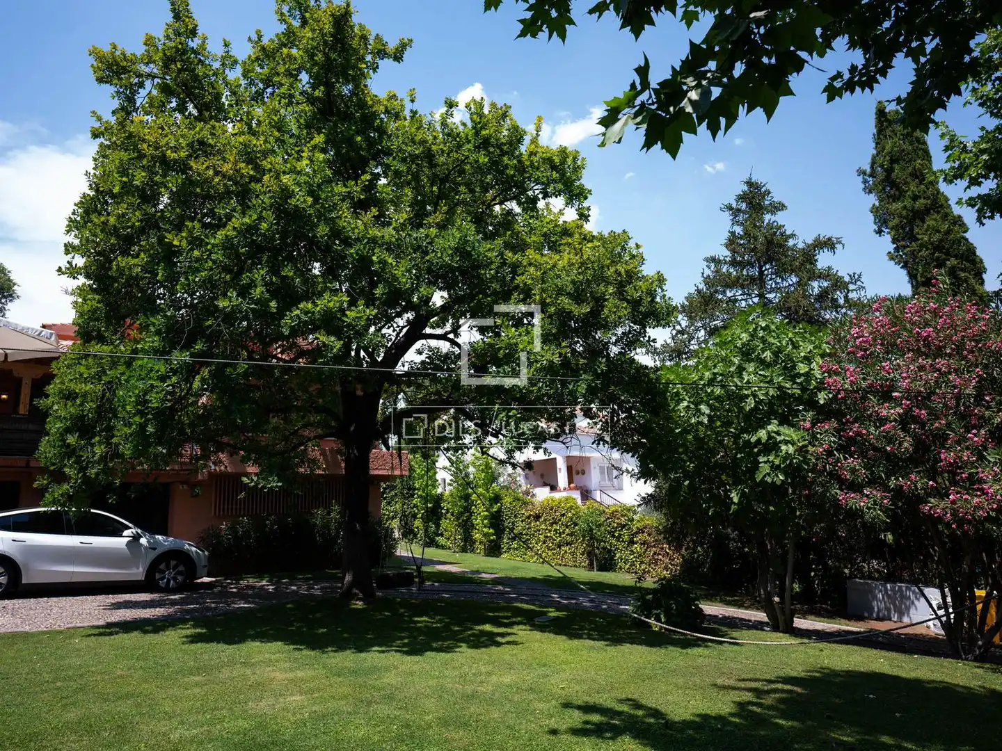 Garden of Houses for rent in Madrid  with Air Conditioner, Heating and Private garden