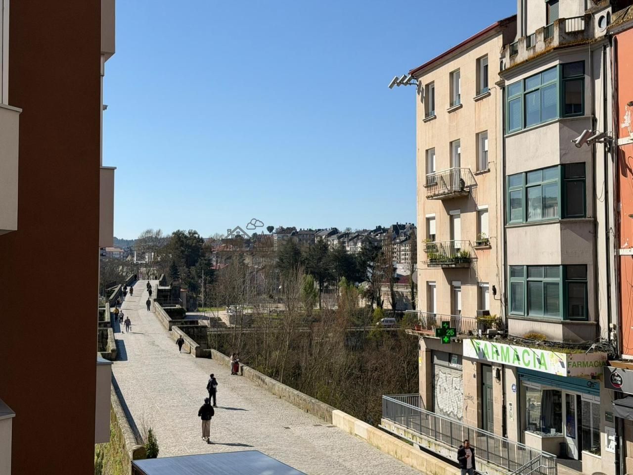 Exterior view of Flat for rent in Ourense Capital   with Heating, Storage room and Furnished
