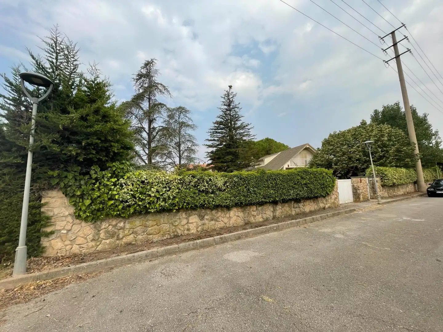 Vista exterior de Casa o chalet en venta en La Pobla de Claramunt con Calefacción, Jardín privado y Terraza