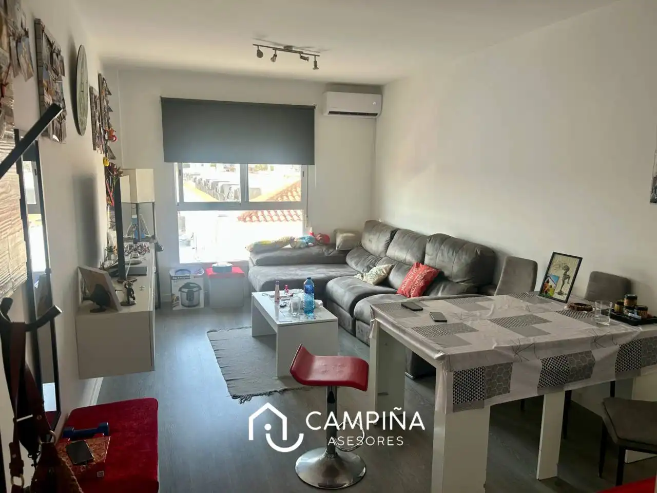 Wohnzimmer von Wohnung zum Verkauf in San Juan del Puerto mit Klimaanlage, Abstellraum und Möbliert