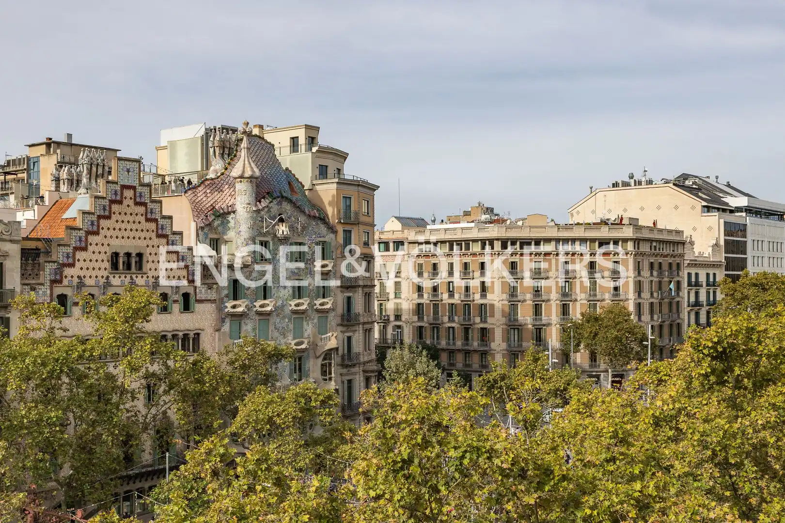 Vista exterior de Loft de alquiler en Eixample