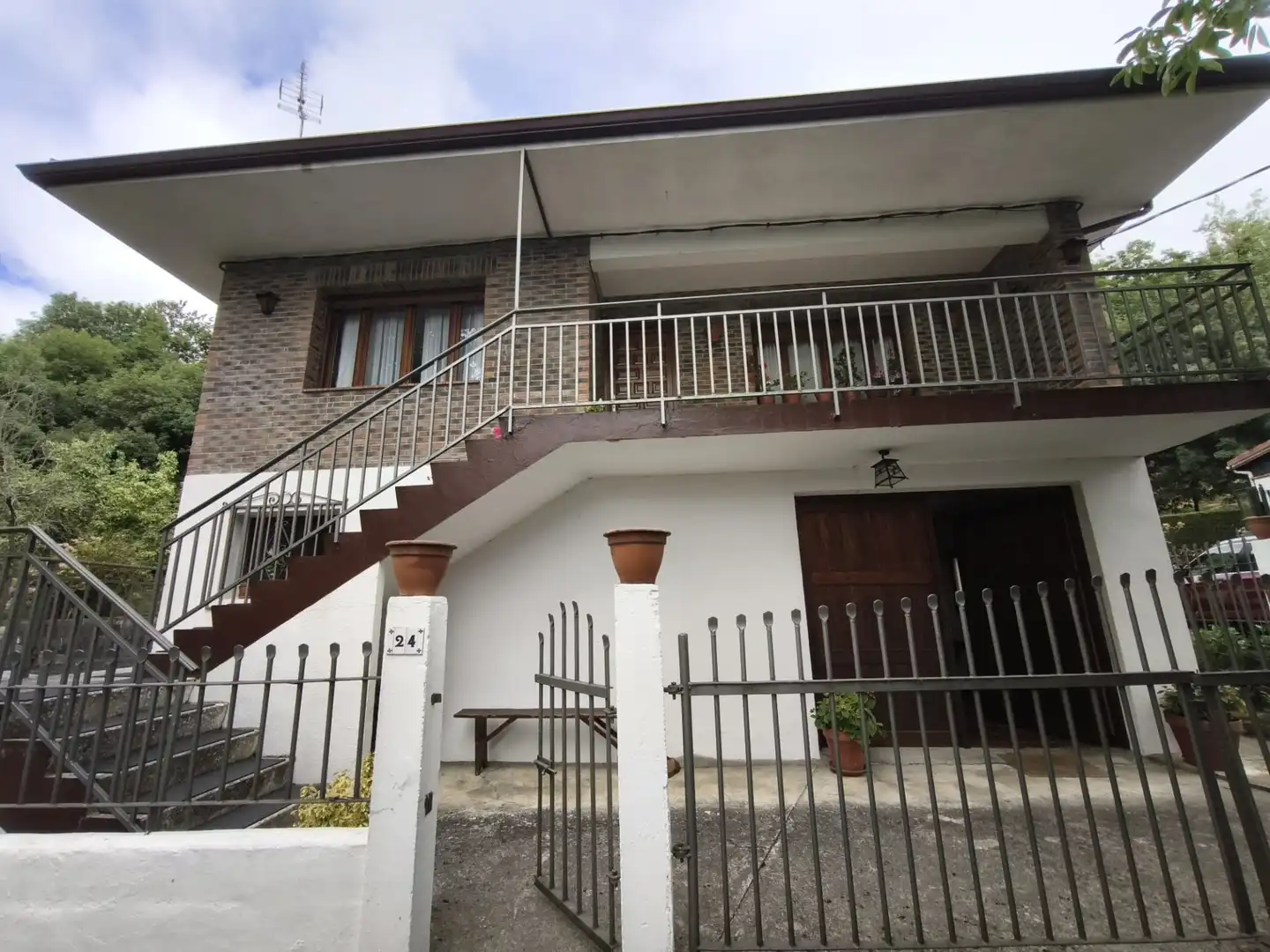 Exterior view of Houses for sale in Karrantza Harana / Valle de Carranza  with Heating, Private garden and Terrace