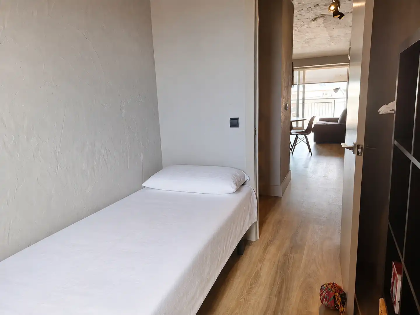 Habitación de Apartamento de alquiler en Palamós con Aire acondicionado, Terraza y Amueblado