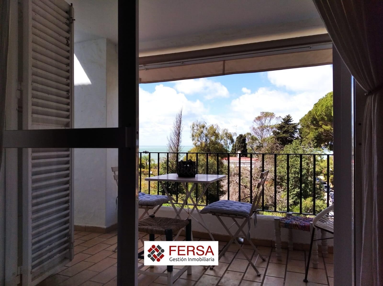 Balcony of Flat to rent in El Puerto de Santa María  with Air Conditioner, Heating and Terrace