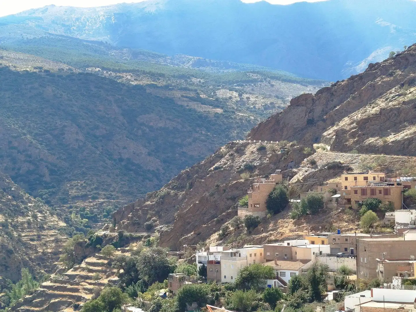 Vista exterior de Casa o xalet en venda en Abrucena amb Terrassa