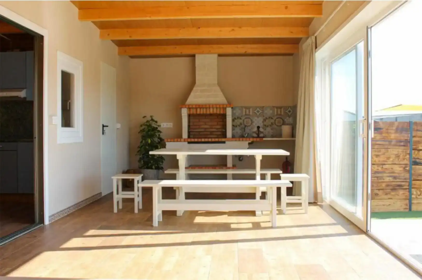 Terrassa de Casa o xalet de lloguer en Vilanova de Arousa, Pontevedra