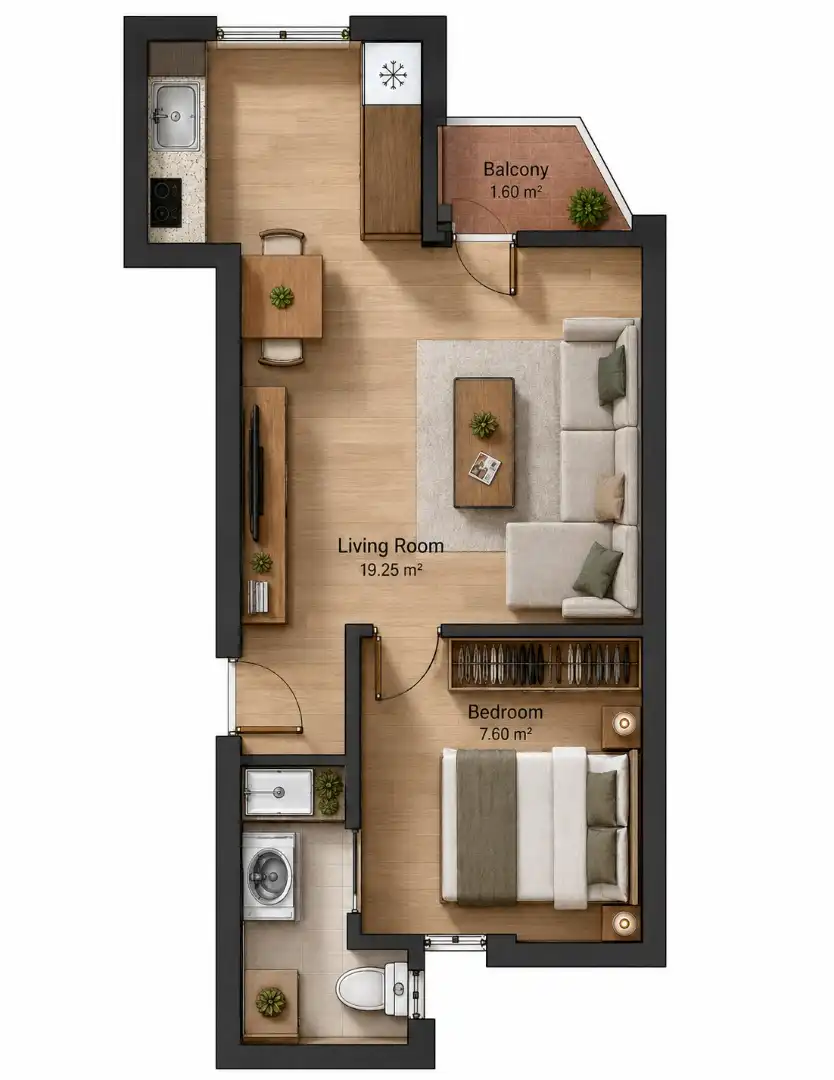 Appartement avec balcon à vendre à Carrer de Bertran, imagen 36