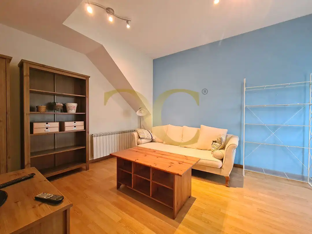 Sala de estar de Apartamento en venta en Noreña con Calefacción y Trastero
