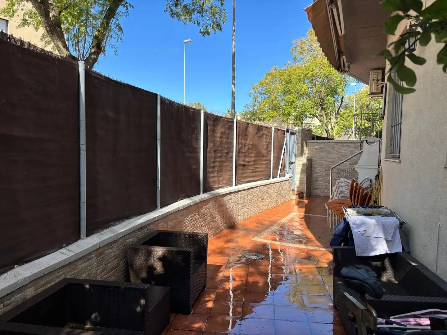 Terrace of Flat for sale in Jerez de la Frontera  with Air Conditioner, Private garden and Terrace