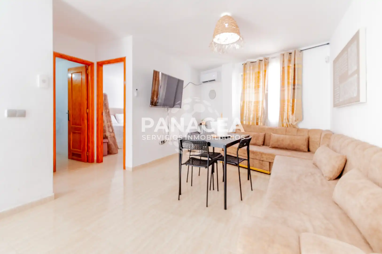 Exterior view of Flat for sale in Vícar  with Furnished, Oven and Microwave