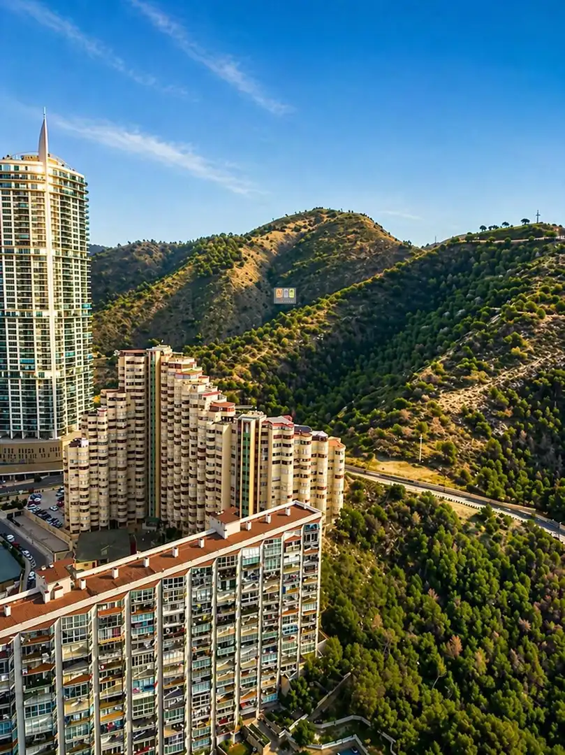 Exterior view of Attic for sale in Benidorm  with Air Conditioner, Terrace and Balcony