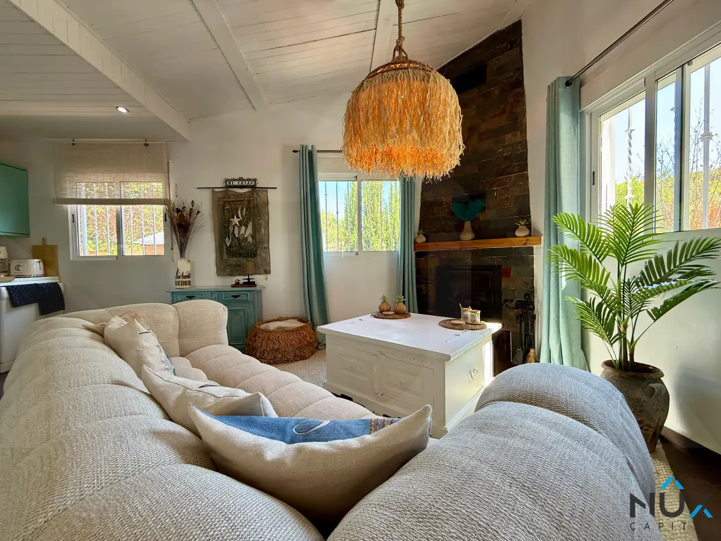 Living room of Houses for sale in Pedralba  with Air Conditioner, Heating and Private garden