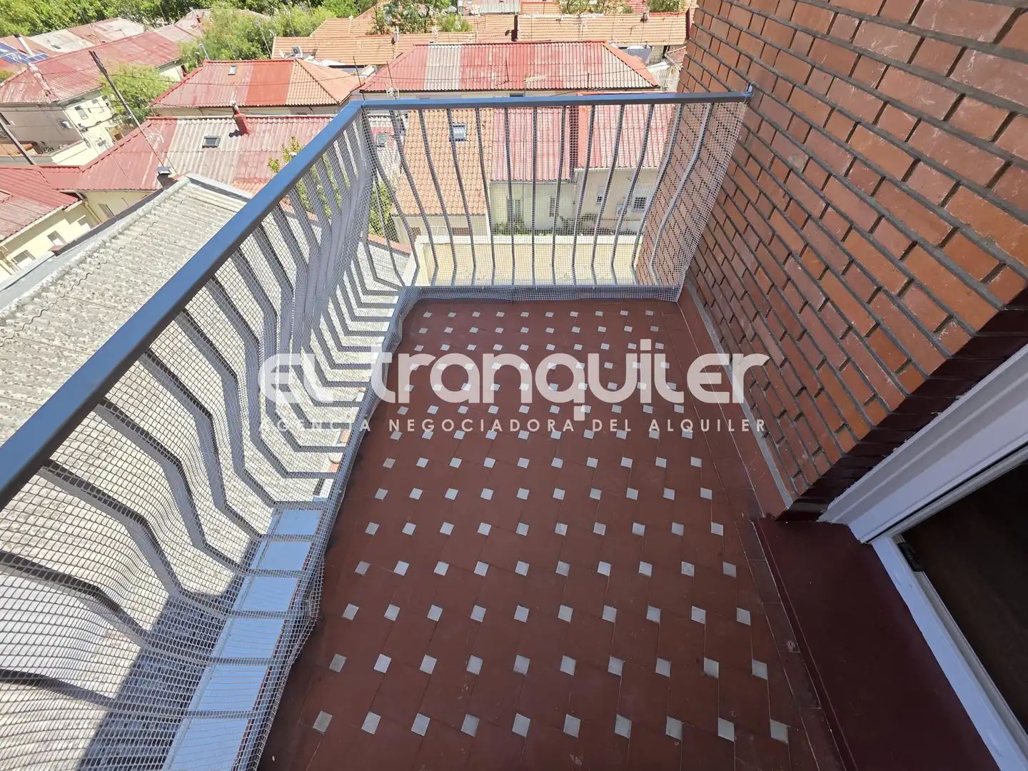 Balcony of Flat for rent in Madrid  with Air Conditioner, Terrace and Furnished