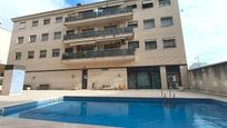 Swimming pool of Flat for sale in Calella  with Heating, Terrace and Furnished