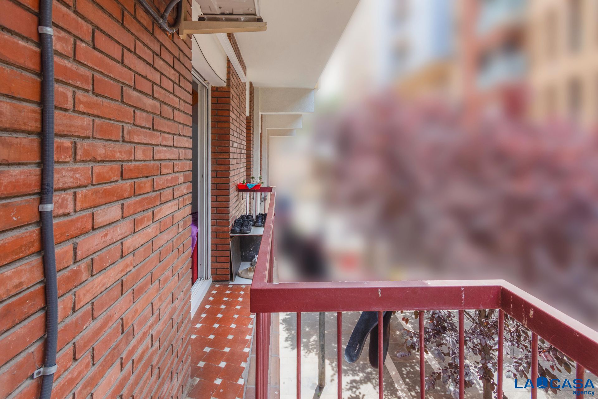 Balcony of Flat for sale in  Barcelona Capital  with Air Conditioner, Heating and Oven
