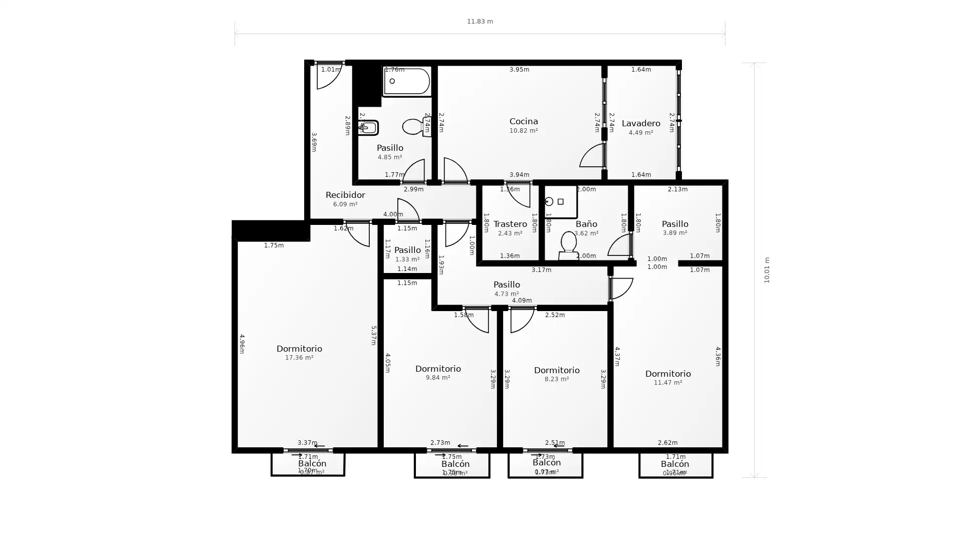Piso en venta en Puerto Lumbreras con Aire acondicionado y Balcón