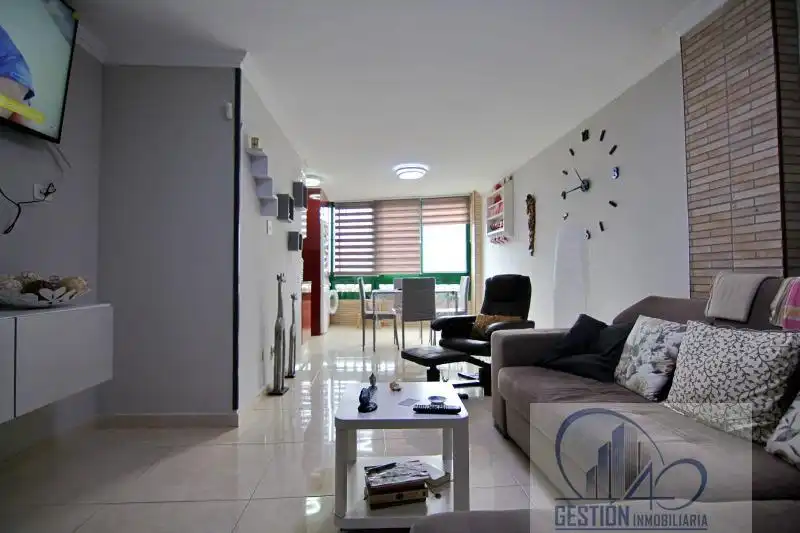 Sala de estar de Piso en venta en Los Silos con Terraza