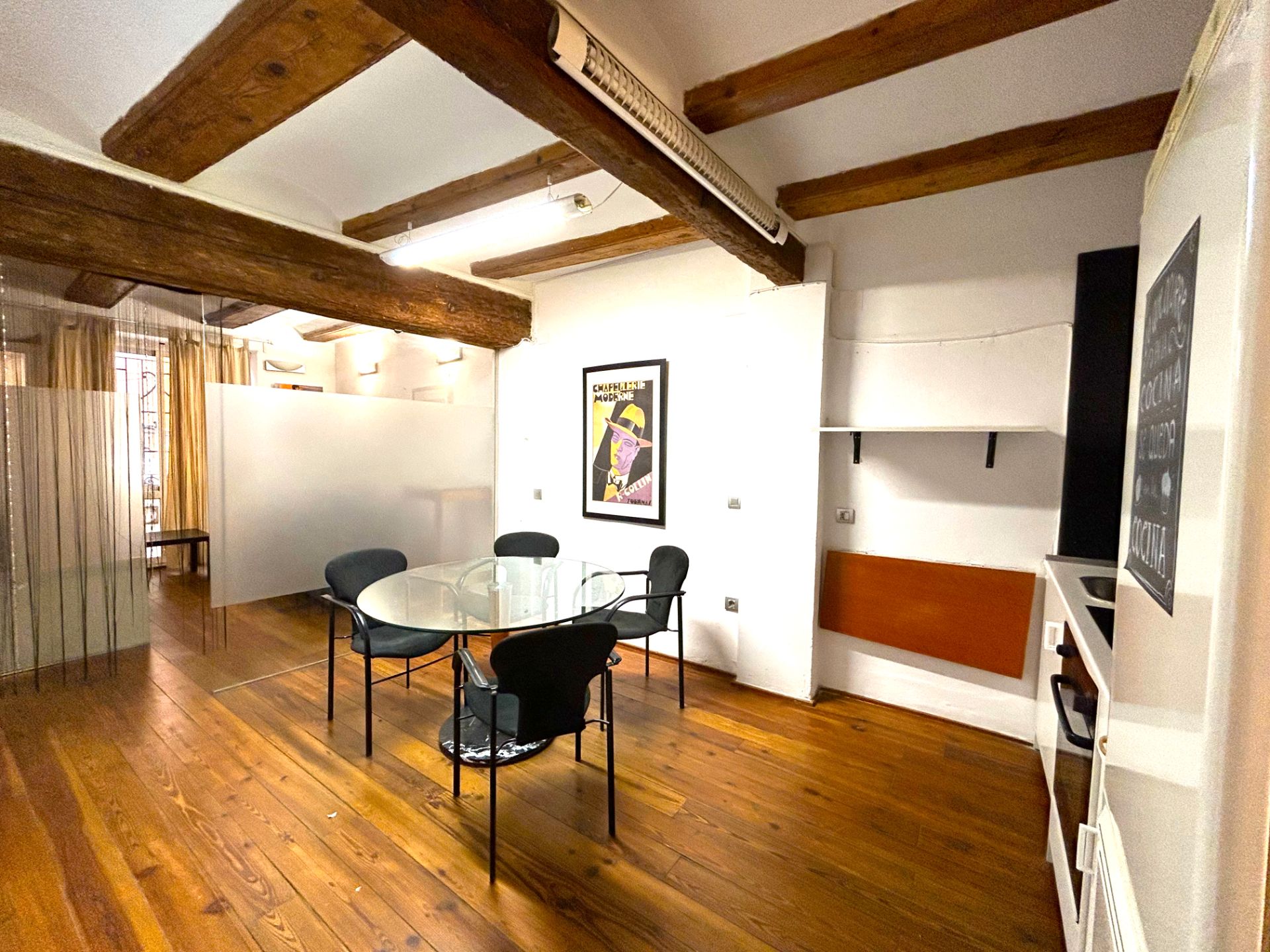 Dining room of Flat for sale in  Valencia Capital  with Furnished