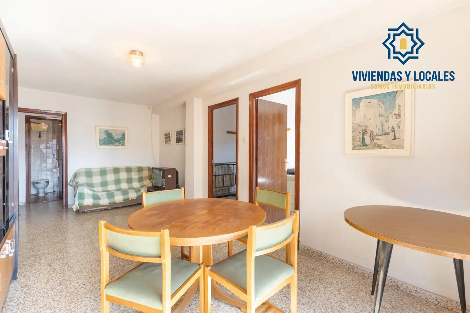 Sala de estar de Piso en venta en Granada con Terraza
