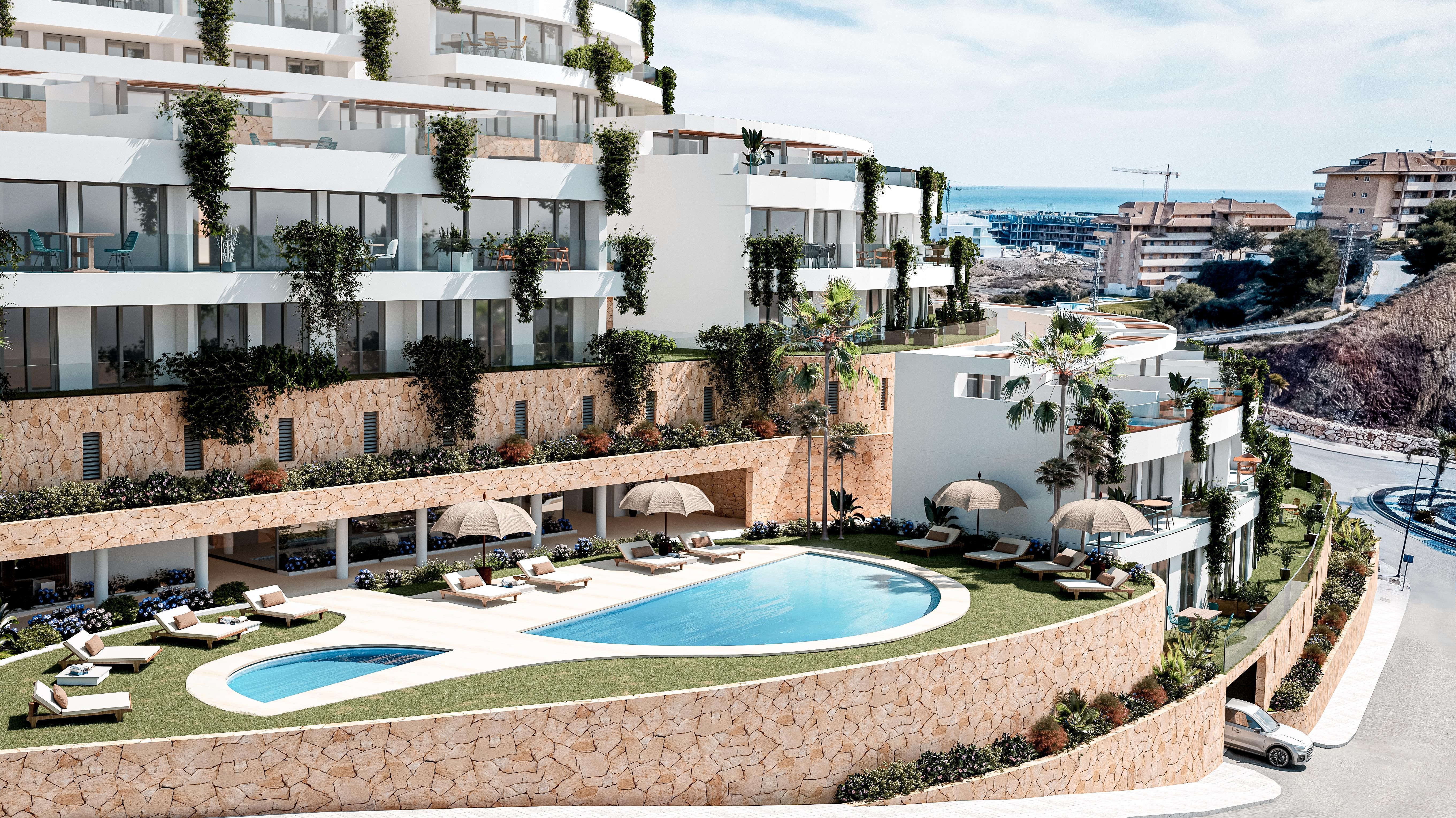 Vista exterior de Casa adosada en venda en Fuengirola amb Aire condicionat, Jardí privat i Terrassa