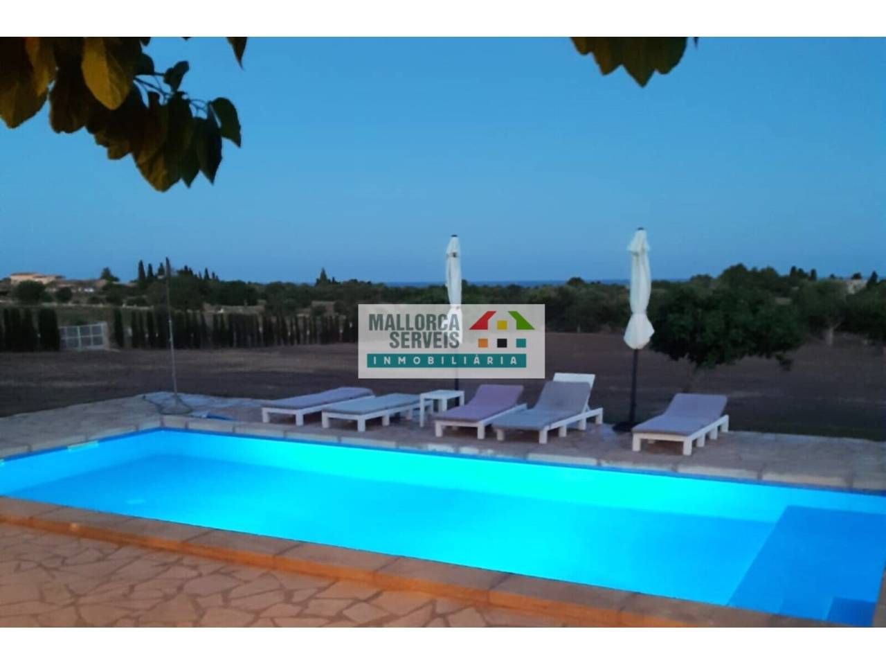 Piscina de Finca rústica en venda en Sant Llorenç des Cardassar amb Aire condicionat, Jardí privat i Terrassa