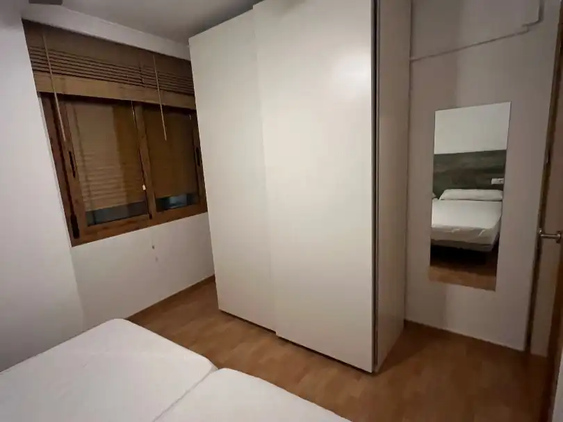 Bedroom of Flat for rent in Marbella  with Air Conditioner, Terrace and Balcony