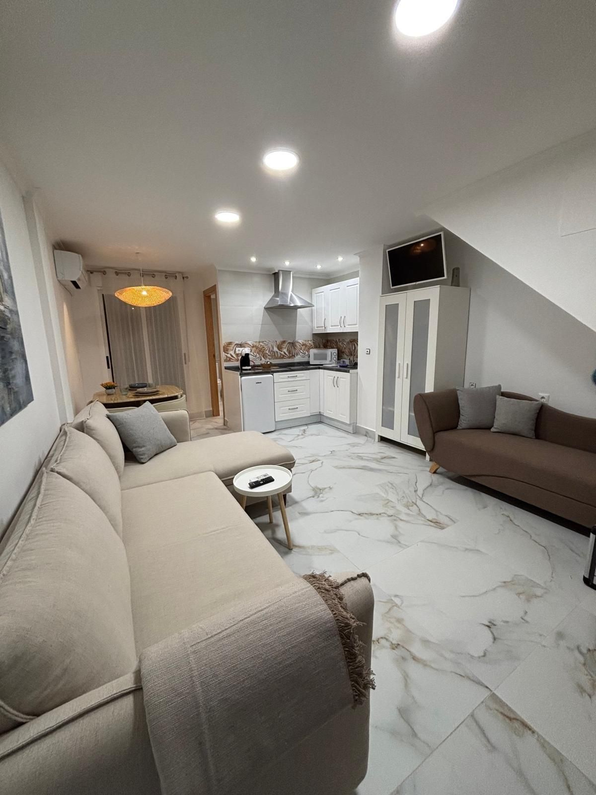 Living room of Study for sale in Cullera  with Air Conditioner, Parquet flooring and Balcony