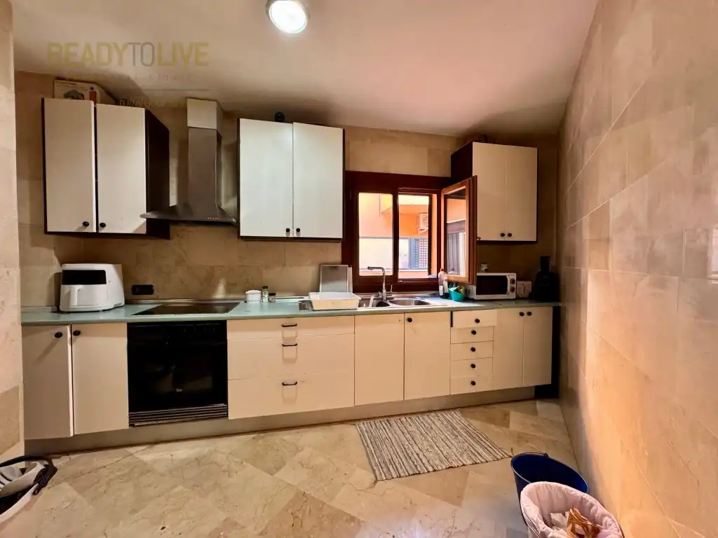 Kitchen of Flat for sale in Alcúdia  with Air Conditioner, Terrace and Furnished