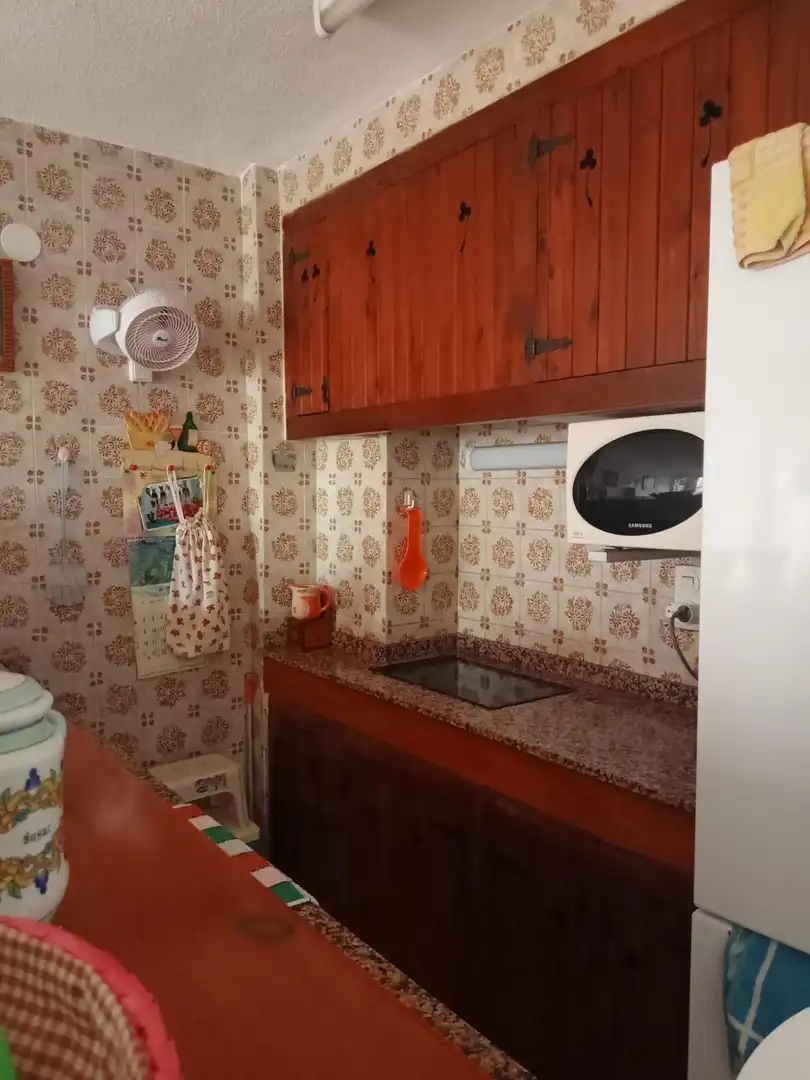 Cuina de Apartament en venda en Calpe / Calp amb Calefacció, Jardí privat i Terrassa