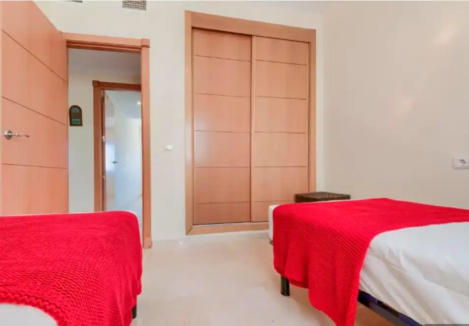 Bedroom of Flat for sale in Benalmádena  with Air Conditioner, Terrace and Community pool