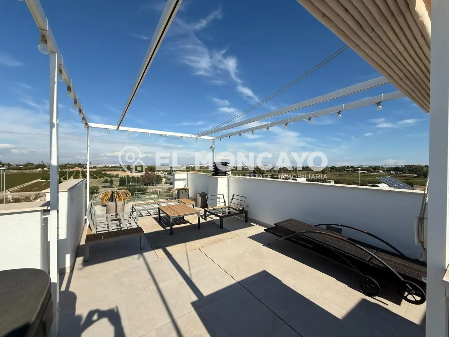 Terraza de Casa adosada en venta en Rojales con Aire acondicionado, Calefacción y Jardín privado