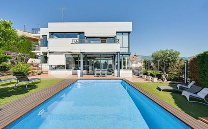 Exterior view of House or chalet for sale in Alella  with Air Conditioner, Heating and Private garden