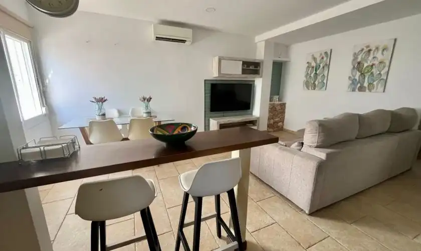 Sala de estar de Apartamento en venta en Níjar con Amueblado