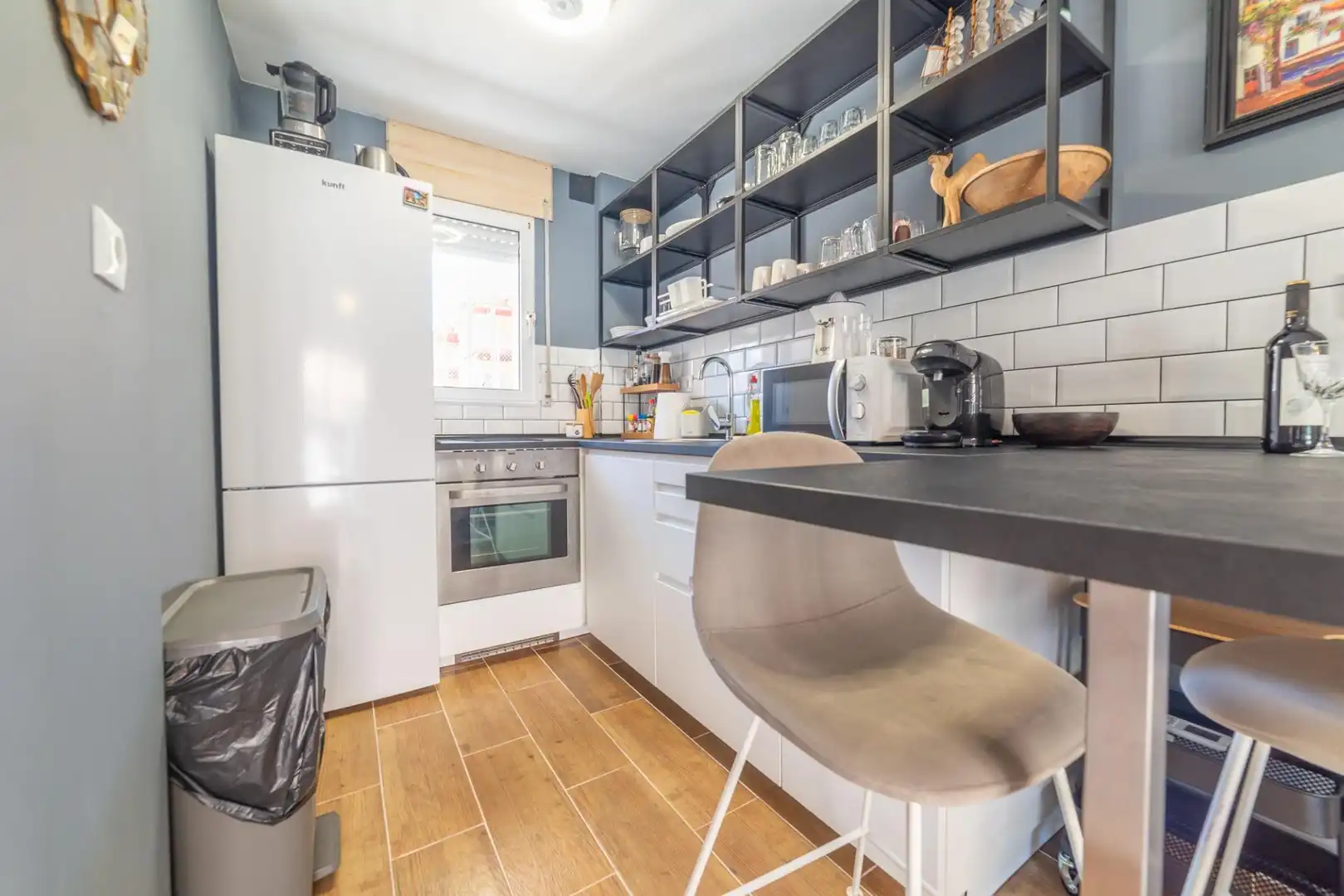Cuina de Apartament en venda en San Javier amb Aire condicionat, Jardí privat i Terrassa