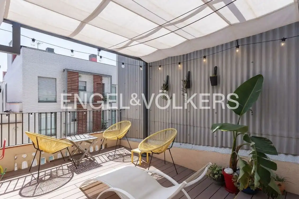 Terraza de Ático en venta en Barcelona con Aire acondicionado, Calefacción y Parquet